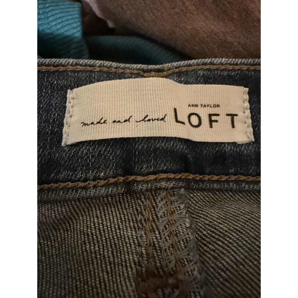 LOFT Modern Skinny Jeans Dark Wash Denim Size 31 12 385740 - Picture 3 of 8
